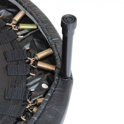 Trambulin 91 cm fekete