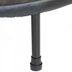 Trambulin 91 cm fekete