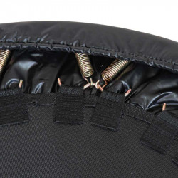 Trambulin 91 cm fekete