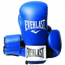 Edzőkesztyű Everlast Moulded PU műbőr kék Sportszer Everlast