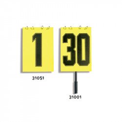 Játékos cseretábla 1-30 sárga Sportszer Liski