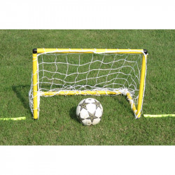 Mini focikapu hálóval 90x60 cm sárga