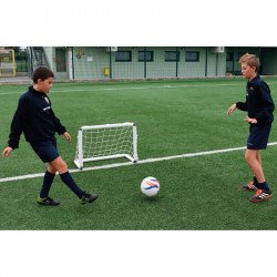 Mini focikapu hálóval 90x60 cm fehér Sportszer Liski