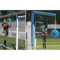 Fejelő állvány kapura szerelhető PVC 4,8 cm Sportszer Liski