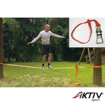 Egyensúlyozó szalag szett Slackline