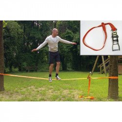 Egyensúlyozó szalag szett Slackline Sportszer Liski