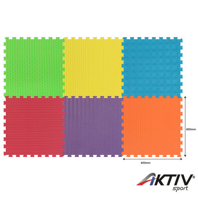 Óriás puzzle tornaszőnyeg habszivacs 6 darabos