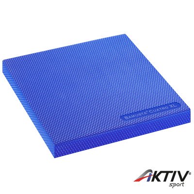 Négyszög alakú egyensúlyozó Trendy Bamusta Cuatro XL 48x48x6 cm kék