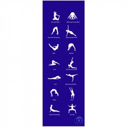 Jógaszőnyeg Trendy Home 180x60x0,5 cm kék Fitness Trendy