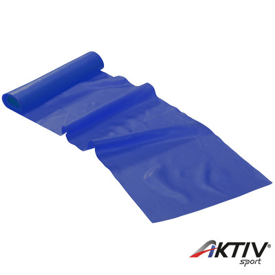 Fitnesz szalag Trendy Limite Band 2,5 m x 15 cm kék extra erős