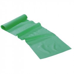 Fitnesz szalag Trendy Limite Band 2,5 m x 15 cm zöld közepes Fitness Trendy