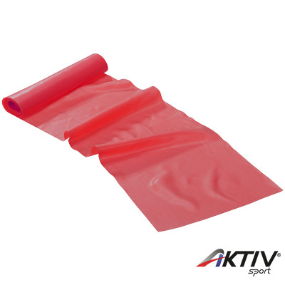 Fitnesz szalag Trendy Limite Band 2,5 m x 15 cm piros erős