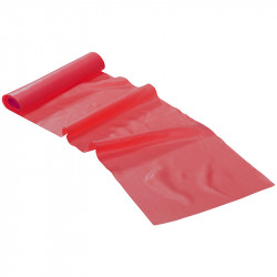 Fitnesz szalag Trendy Limite Band 2,5 m x 15 cm piros erős Fitness Trendy