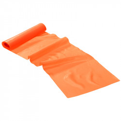 Fitnesz szalag Trendy Limite Band 2,5 m x 15 cm narancssárga extra gyenge Fitness Trendy