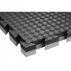 Puzzle szőnyeg Trendy Double Competition Judo 100x100x4 cm fekete-szürke Sportszer Trendy