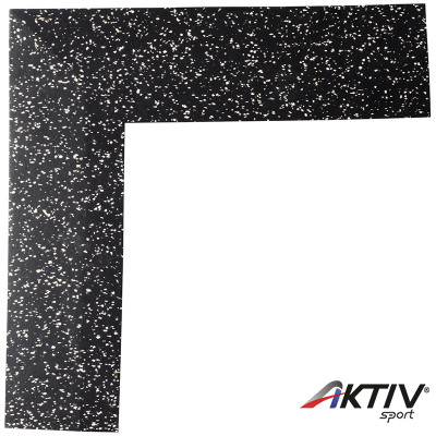 Talajvédő szőnyeg sarok Trendy fehér