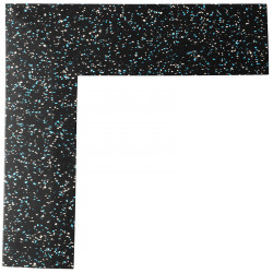 Talajvédő szőnyeg sarok Trendy fehér-kék Sportszer Trendy