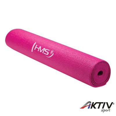 Jóga matrac HMS YM01 173,5x61x0,3 cm rózsaszín
