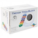 Jóga tégla Trendy 23x15x10 cm fekete