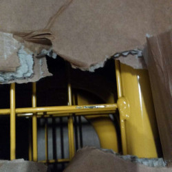 Szállítás sérült labdatartó kocsi zárható tetővel 100 x 80 x 75 cm, kerekes, 73130039