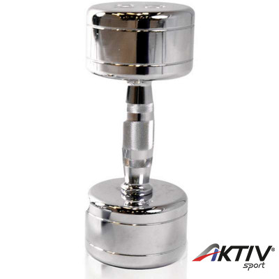 Krómozott kézisúlyzó 1 kg