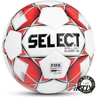 Futball labda Select Brillant Super TB FIFA Quality Pro 2019 fehér méret: 5