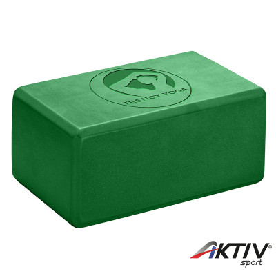Jóga tégla Trendy 23x15x10 cm zöld