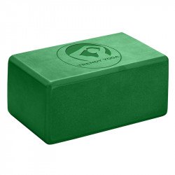 Jóga tégla Trendy 23x15x10 cm zöld Fitness Trendy