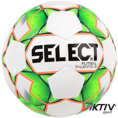 Futsal labda Select Talento 9 2019 fehér-zöld