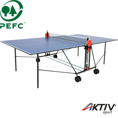 Csomagolás sérült Sponeta S1-43i kék beltéri ping-pong asztal