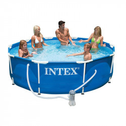 Medence szett Intex Metal Frame fémvázas 305x76 cm 28202NP Gyereknap Intex
