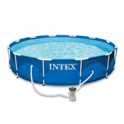 Medence szett Intex Metal Frame fémvázas 366x76 cm 28212NP BLACK WEEK Intex