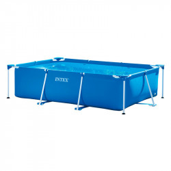 Medence szett Rectangular Frame szögletes 300x200x75 cm Medence Intex