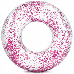 Csillám úszógumi Intex átlátszó rózsaszín Sportszer Intex