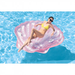 Kagyló matrac Intex rózsaszín