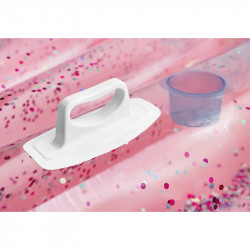 Kagyló matrac Intex rózsaszín