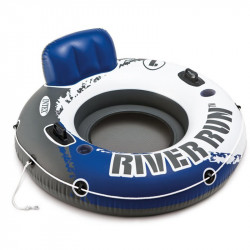 Háttámlás úszó fotel Intex Run River kék Sportszer Intex