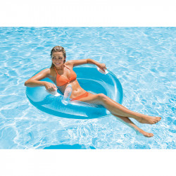 Fotelmatrac Intex kék