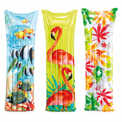 Strandmatrac Intex Fashion virág mintás