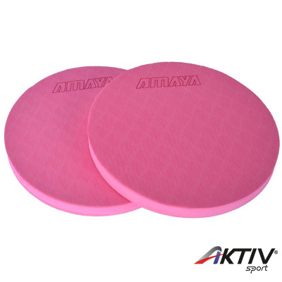 Jóga párna Amaya 17 cm rózsaszín