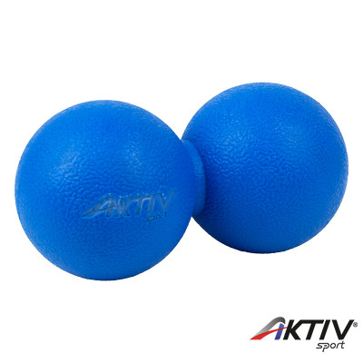 Dupla masszázs labda Aktivsport kék