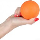 Masszírozó labda 6 cm Aktivsport narancssárga