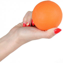 Masszírozó labda 6 cm Aktivsport narancssárga