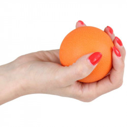 Masszírozó labda 6 cm Aktivsport narancssárga