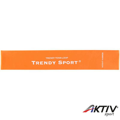 Láberősítő gumihurok Trendy extra gyenge narancssárga