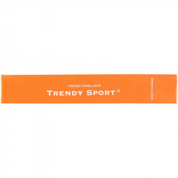 Láberősítő gumihurok Trendy extra gyenge narancssárga Fitness Trendy