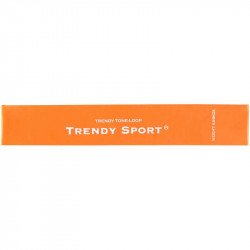 Láberősítő gumihurok Trendy extra gyenge narancssárga Fitness Trendy