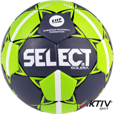 Kézilabda Select Solera szürke-zöld méret: 2