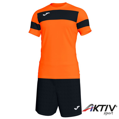 Labdarúgó mez szett Joma Academy narancssárga-fekete csíkos