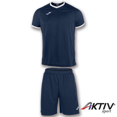 Labdarúgó mez szett Joma Academy sötétkék-fehér